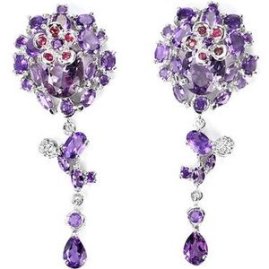 Precious gems earrings